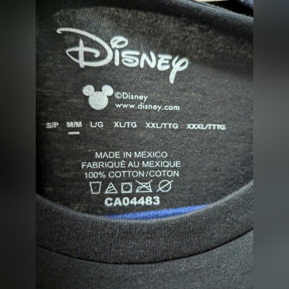 Disney  Donald Duck Black Bah Humbug T-Shirt Unisex men's M Women's L/XL - Picture 3 of 8